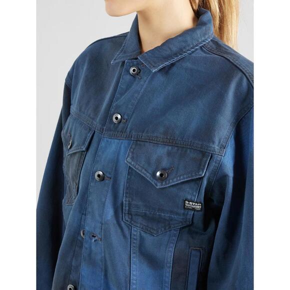 NWT G-STAR Women's Between-Season Jacket in Sapphire Size Small - Picture 5 of 12